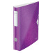 Leitz WOW classeur à levier Active, dos de 6,5 cm, violet