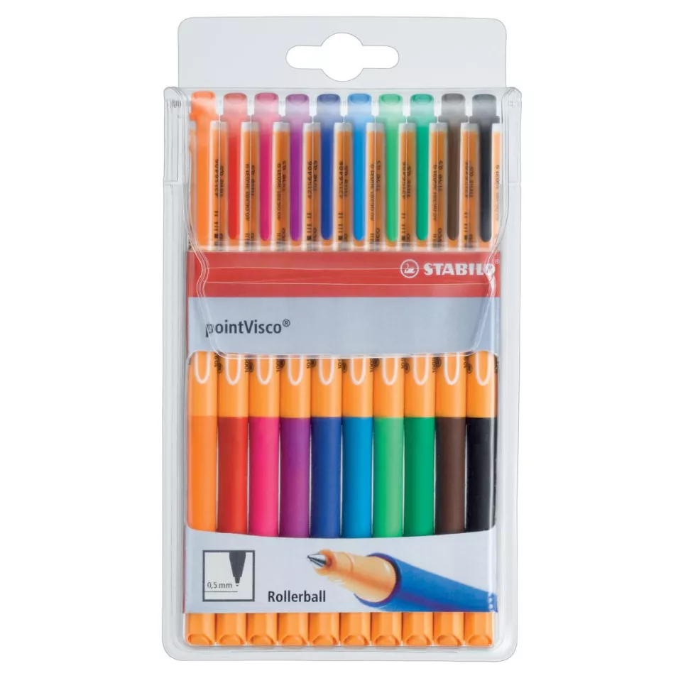 STABILO pointVisco Gel Rollerball Pen...