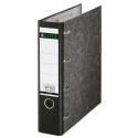 Classeur pour virements Leitz, ft A4, dos 75 mm, en carton, noir