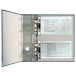 Leitz giro-bank ordner, ft A4, rug 75mm, karton, zwart