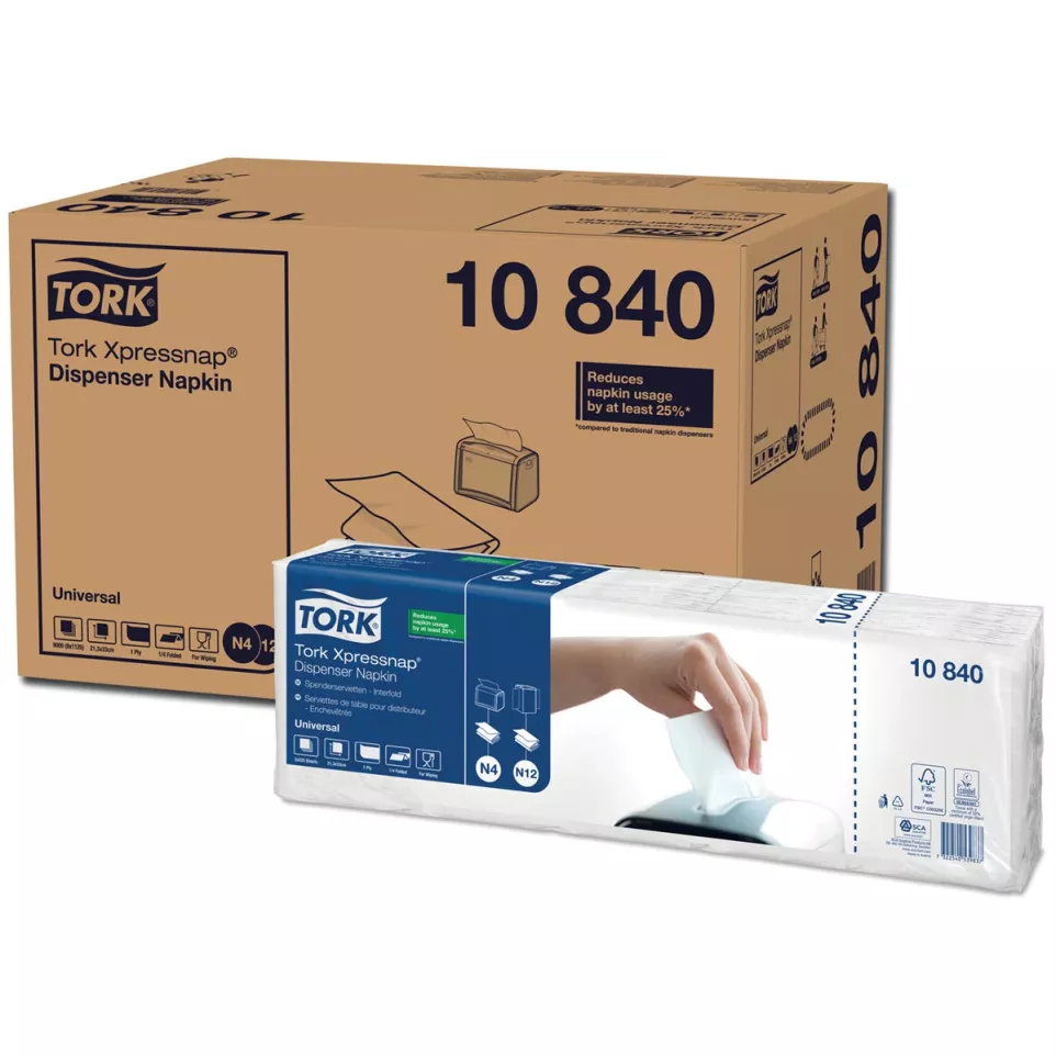 Tork serviettes Expressnap  pour...