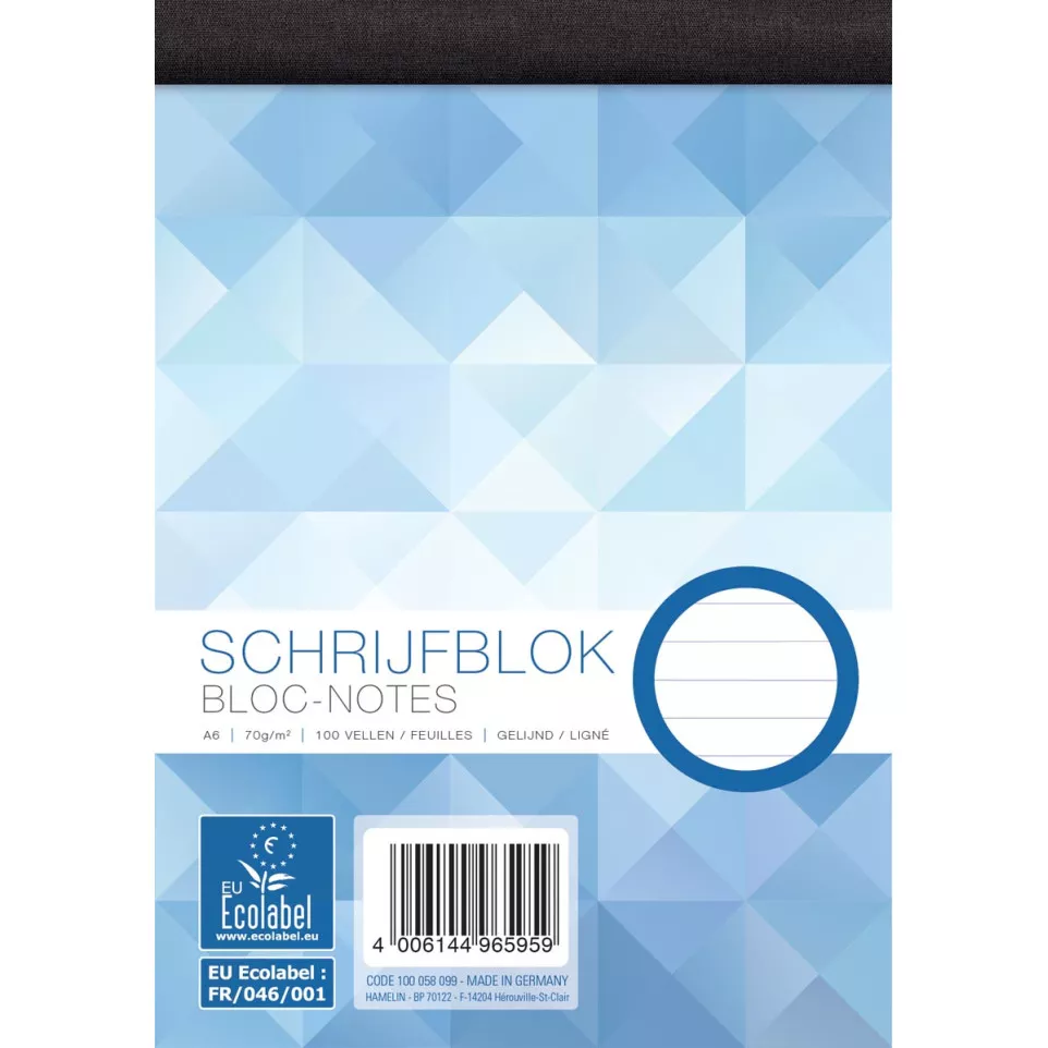 Work bloc-notes, ft A6, 70 g/m², 100...