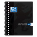 Oxford School College Notebook, A5+ size, 160 pages, 17 holes, margin, lined, assorted colors