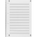 Oxford cahier de musique, ft A4, 100 pages