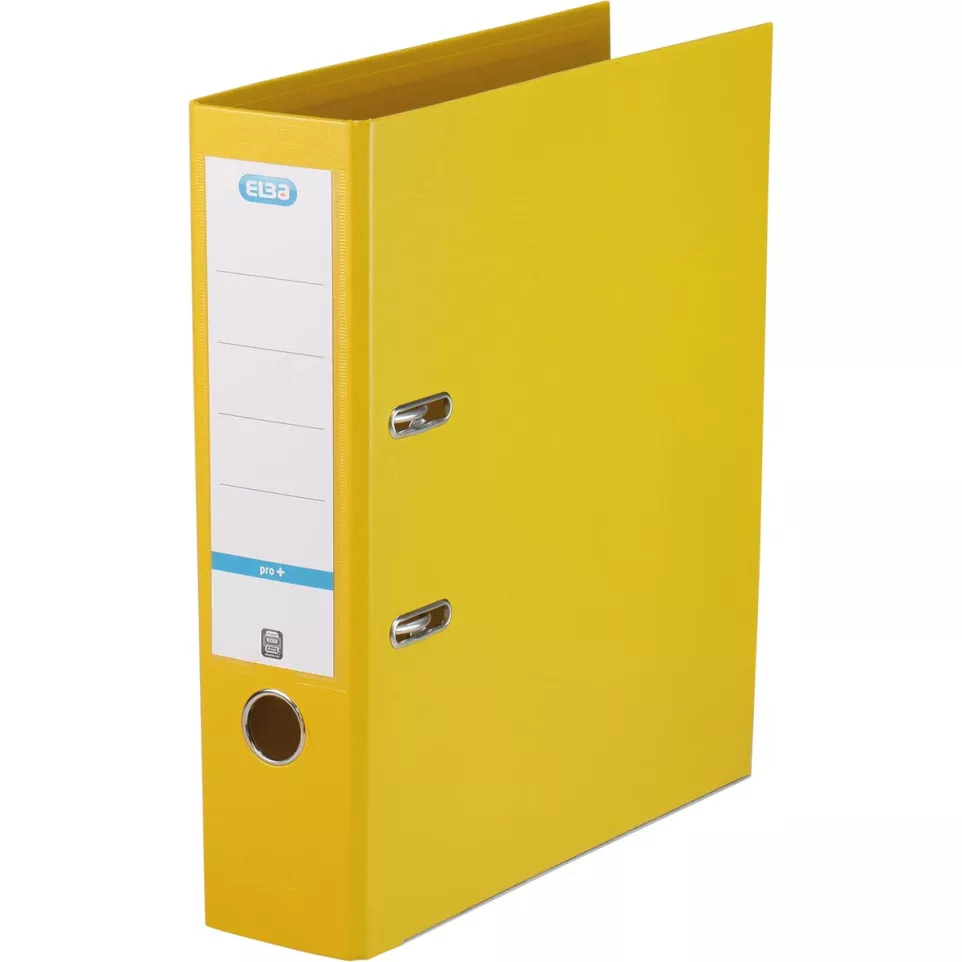 Elba ordner Smart Pro+,  geel, rug...