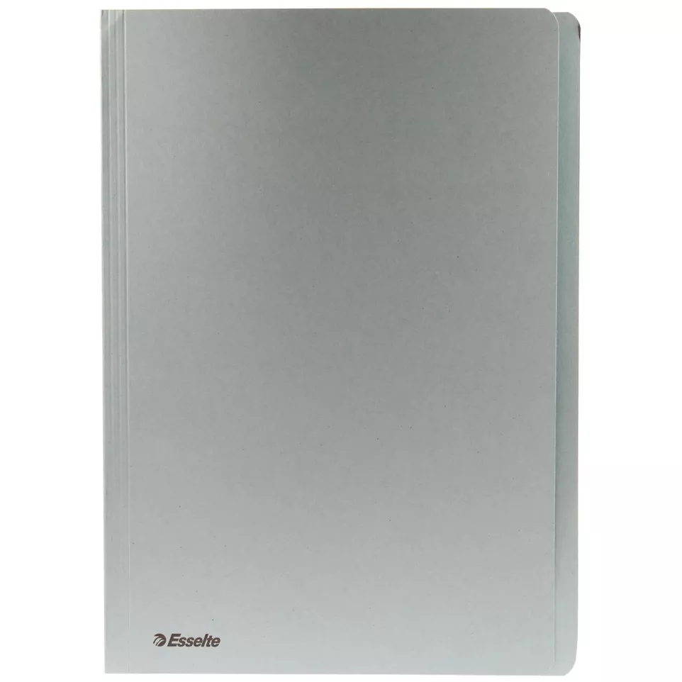 Esselte blue filing folder, folio size
