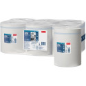 Tork Advanced Wiping Plus poetspapier, centerfeed, 2-laags, systeem M2, wit, pak van 6 rollen
