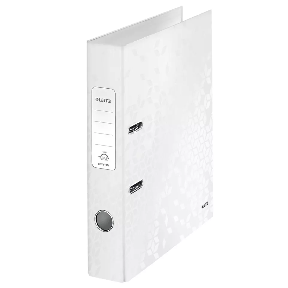 Leitz Classeur à levier Wow blanc,...