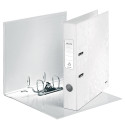 Leitz Classeur à levier Wow blanc, dos de 5 cm