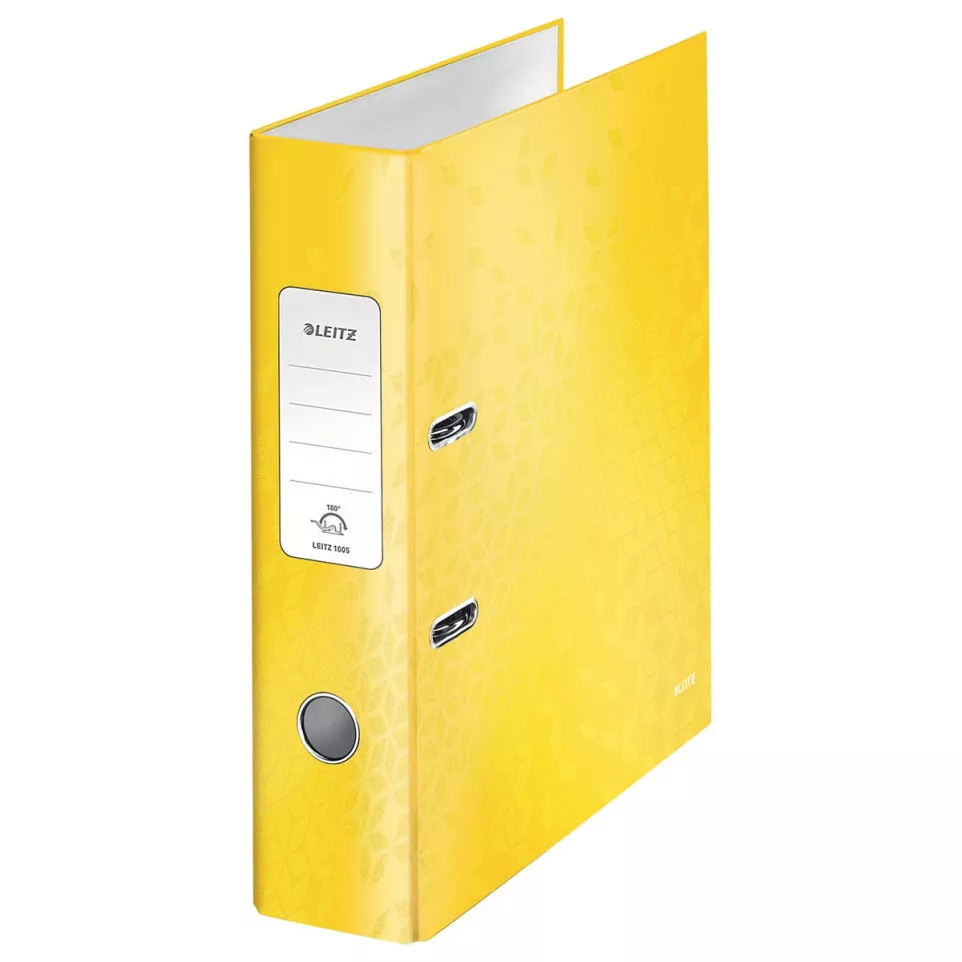 Leitz WOW Lever Arch File Yellow...