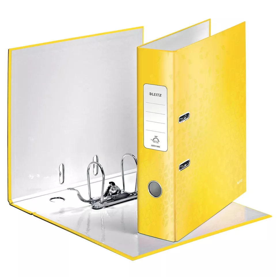 Leitz WOW Lever Arch File Yellow...