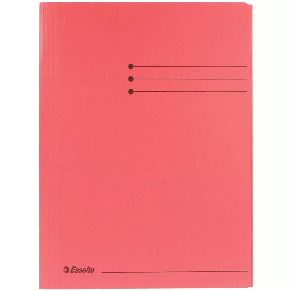 Esselte chemise de classement, rouge,...