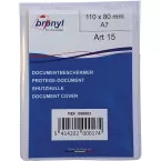 Transparent PVC U-Shaped Sleeve 180 Micron, Size A7