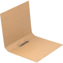 Oxford Touareg classeur à anneaux, en carton, ft A4, 2 D-anneaux, dos de 3,5 cm, beige