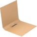 Oxford Touareg ringmap, uit karton, ft A4, 2 D-ringen, rug van 3,5 cm, naturel