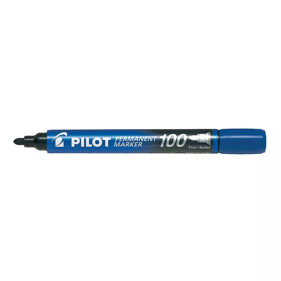 Pilot 100 Permanent Marker Bullet Tip...