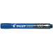 Pilot 100 Permanent Marker Bullet Tip Blue Box of 15 Plus 5 Free Pieces