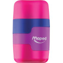 Maped taille-crayon + gomme Connect Soft Touch, sur blister