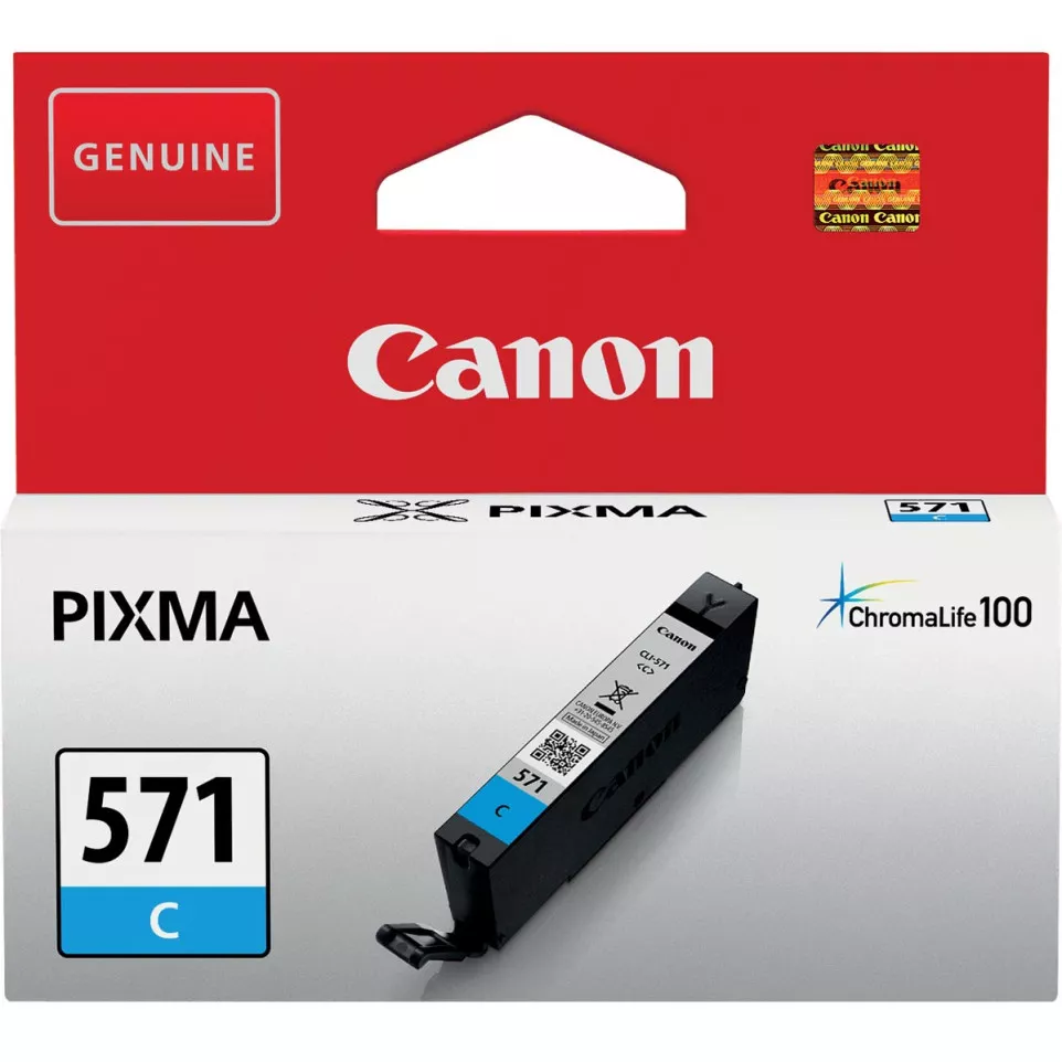 Canon inktcartridge CLI-571C, 173...
