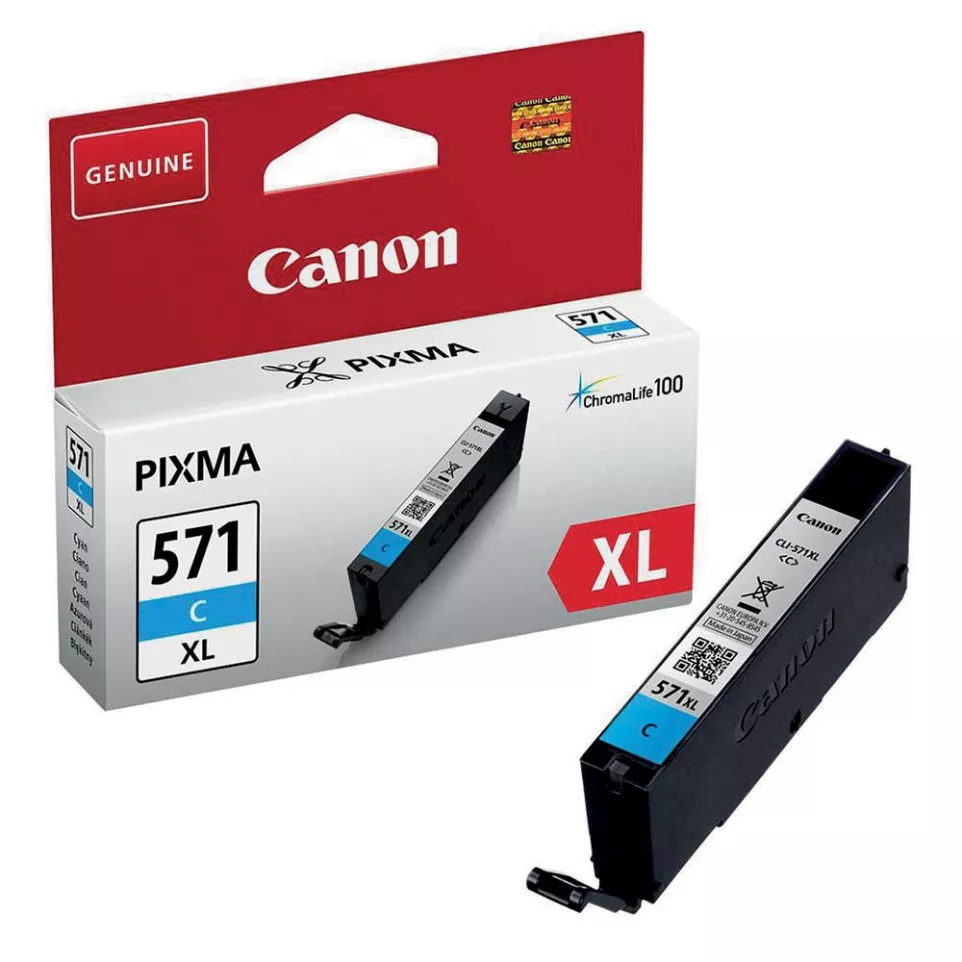 Canon CLI-571XL High Yield Cyan Ink...