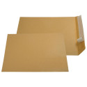 Gallery Kraft Envelopes, 230 x 310 mm, self-adhesive strip, box of 250 pieces