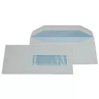 Gallery enveloppes, ft 114 x 229 mm, gommée, fenêtre à droite (ft 40 x 110 mm)