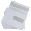 Gallery Self-Adhesive Window Envelope, 156 x 220 mm, Right Window 40 x 110 mm, Administrative Bulk Pack