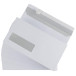 Gallery enveloppen ft 110 x 220 mm, venster links, stripsluiting, doos van 500 stuks