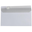 Gallery enveloppen ft 110 x 220 mm, venster links, stripsluiting, doos van 500 stuks