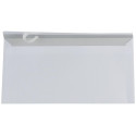 Gallery enveloppen ft 110 x 220 mm, stripsluiting, binnenzijde grijs, doos van 500 stuks