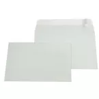 Gallery enveloppes, ft 114 x 162 mm (C6), bande adhésive, intérieur gris