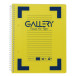 Gallery Spiral-Bound Notebook Traditional A5, 2 Holes, Ruled, Assorted Colors, 160 Pages