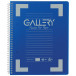 Gallery Spiral-Bound Notebook Traditional A5, 2 Holes, Ruled, Assorted Colors, 160 Pages