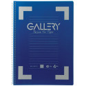 Gallery Traditional spiraalschrift ft A4, geruit 5 mm, geassorteerde kleuren, 160 bladzijden