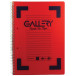 Gallery cahier à reliure spirale Traditional A4, 4 trous, quadrillé 5 mm, couleurs assorties, 160 pages