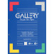 Gallery cursusblok, ft A4, 80 g/m², 2-gaatsperforatie, commercieel geruit, 100 vel