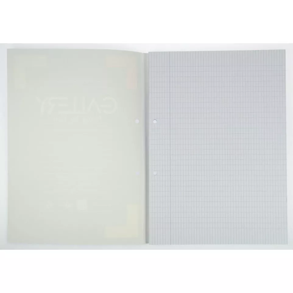 Gallery cursusblok, ft A4, 80 g/m²,...