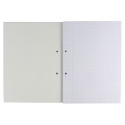 Gallery bloc de cours, quadrillé 5 mm, papier de 80 g/m²