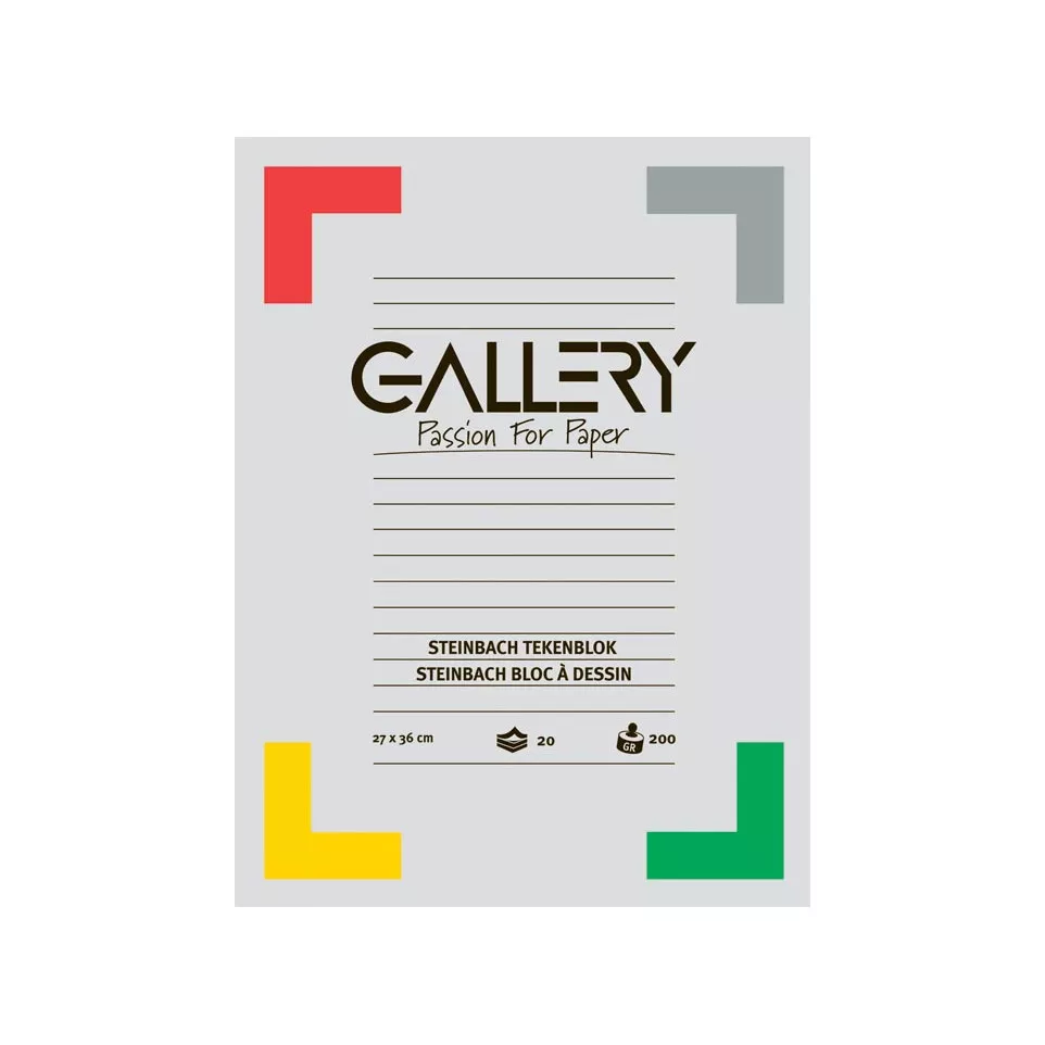 Gallery Steinbach Drawing Paper Pad,...
