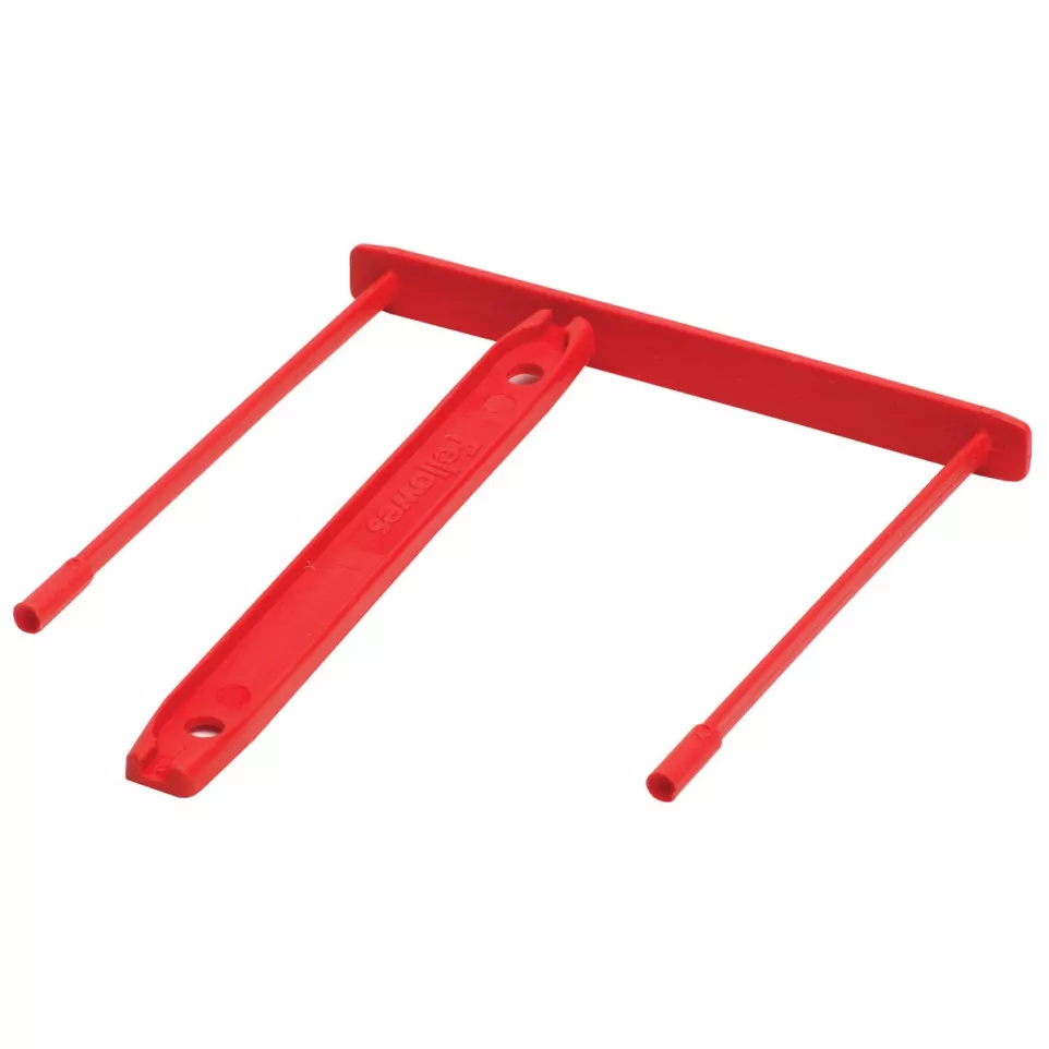 Bankers Box binding covers, red, box...