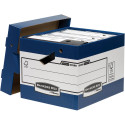 Bankers Box archive storage box, 33.3 x 29.2 x 40.4 cm, blue