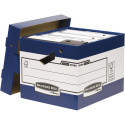 Bankers Box archive storage box, 33.3 x 29.2 x 40.4 cm, blue