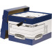 Bankers Box archiefdoos, formaat 33,3 x 29,2 x 40,4 cm, blauw