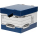 Bankers Box archive storage box, 33.3 x 29.2 x 40.4 cm, blue