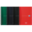 Oxford Office Essentials addressbook, 144 pages, ft A5, couleurs assorties