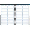 Oxford Office Essentials addressbook, 144 pages, ft A5, couleurs assorties