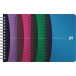 Oxford Office Urban Mix carnet de notes, 180 pages, ft 9 x 14 cm, quadrillé 5 mm, couleurs assorties