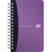 Oxford Office Urban Mix carnet de notes, 180 pages, ft 9 x 14 cm, quadrillé 5 mm, couleurs assorties