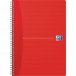 Oxford Office Essentials cahier à reliure spirale, 180 pages, ft A4, ligné, couleurs assorties