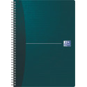 Oxford Office Essentials spiraalschrift, 180 bladzijden, ft A4, geruit 5 mm, geassorteerde kleuren